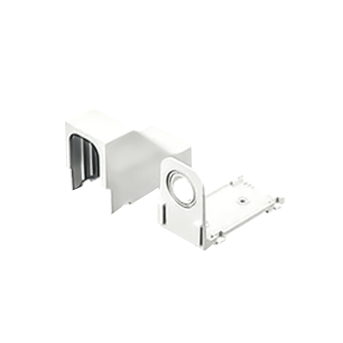 PANDUIT DCEFXWH-X Accesorio Para Techo Falso/Entrada, Con Conexión Tubería 1/2 a 1 In, Compatible con Canaletas LD3, LD5 y LD10, Color Blanco