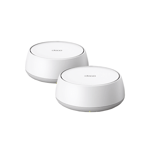 TP-LINK DECO-BE25-2PACK KIT 2 Routers Inalámbrico MESH Interior para Hogar, Doble Banda Wi-Fi 7 BE3600 Mbps, 2 Puerto 2.5 Gigabit WAN/LAN, 4 Antenas Internas, Operación Multi-Link MLO, Administración Mediante la App Deco (iOS, Android), HomeShield