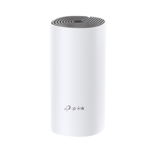 TP-LINK DECOM4 Router Inalámbrico MESH Interior para Hogar, Doble Banda Wi-Fi 5 AC1200 Mbps, 2 Puerto Gigabit WAN/LAN, 2 Antenas Internas, Administración Mediante la App Deco (iOS, Android)
