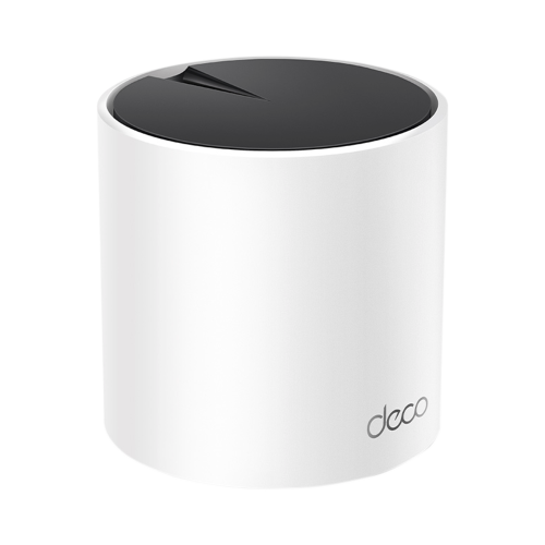 TP-LINK DECOX55 Router Inalámbrico MESH Interior para Hogar, Doble Banda Wi-Fi 6 AX3000 Mbps, 3 Puerto Gigabit WAN/LAN, 2 Antenas Internas, Administración Mediante la App Deco (iOS, Android), Protección HomeShield