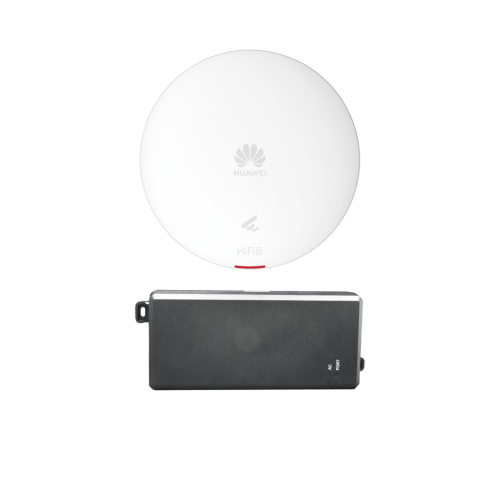 HUAWEI DEMO-AP361-POE Kit Demo de Punto de Acceso eKit Wi-Fi 6, 1.775 Gbps, Doble banda, Smart Antenna, Seguridad WPA3, Sin licenciamiento, Con Inyector PoE