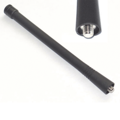 TXPRO DEPM150 Antena VHF Helicoidal, 136- 174 MHz, para Radios Portátiles PRO5150/EP450/DEP450/CP200/GP300 de Conector Rosca tipo Monopolo