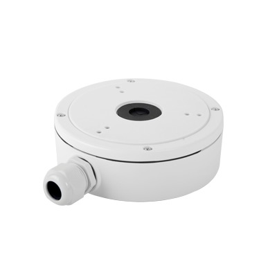 HIKVISION DS-1280ZJ-M Caja de Conexiones de Exterior con Tapa para Cámaras Tipo Eyeball y Turret, IP66
