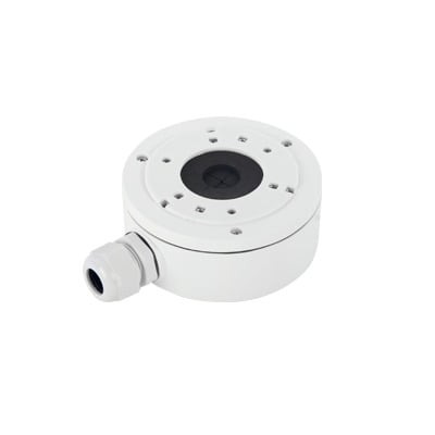 HIKVISION DS-1280ZJ-XS Caja de Conexiones de Metal, Compatible con DS-2CD20XX, B8-TURBOGXX, THC-B120-XX,, THC-BXX, THC-TXX