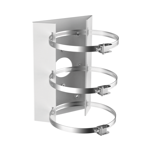 HIKVISION DS-2904ZJ Montaje de poste para cámaras Hikvision, Uso interior y exterior