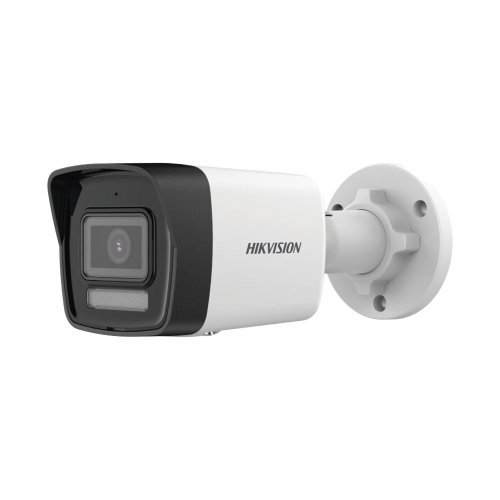 HIKVISION DS-2CD1063G2-LIU Bala IP 6 Megapixel, Lente 2.8 mm, Dual Light (30 mts IR + 30 mts Luz Blanca), Micrófono Integrado, ACUSENSE Lite, Exterior IP67, H.265, PoE