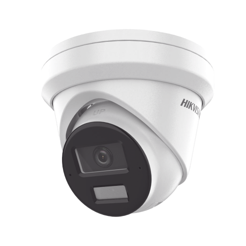 HIKVISION DS-2CD2343G2-LI2U [Dual Light + 2 Micrófonos Integrados] Turret IP 4 Megapixel, Lente 2.8 mm, 30 mts Luz Blanca + 30 mts IR, ACUSENSE, Exterior IP67, WDR 120 dB, PoE, ONVIF, Micro SD/SDHC/SDXC, Metal, ACUSEARCH