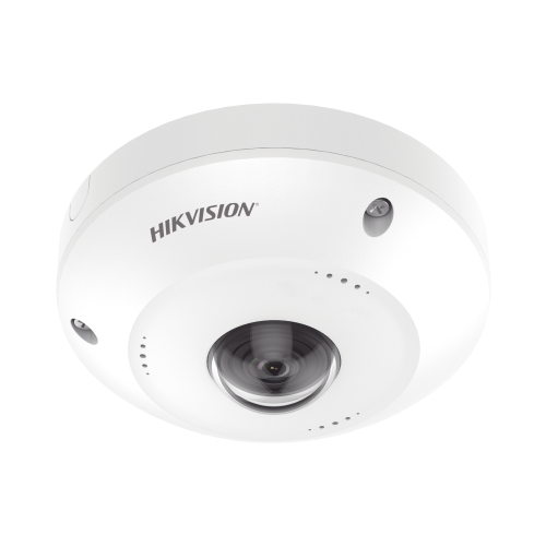 HIKVISION DS-2CD2945FWD Fisheye IP 4 Megapixel, Panorámica 180° – 360°, Exterior IP67, IK10, PoE, Múltiples Vistas por iVMS-4200