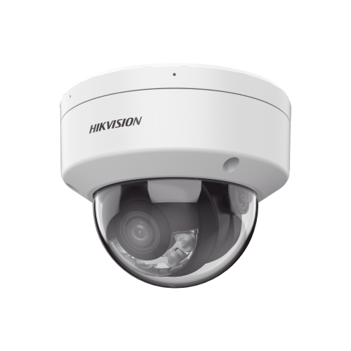 HIKVISION DS-2CD3187G3-LISU [Dual Light + ColorVu 3.0 + HikAI] Domo IP 8 Megapixel, Lente 2.8 mm, 30 mts IR + Luz Blanca, 2 Microfonos Integrados, Exterior IP67, WDR 130 dB, ACUSENSE 3.0, Metal, NEMA 4X, ACUSEARCH