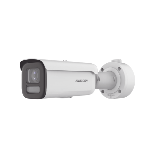 HIKVISION DS-2CD3686G2HT-LIZS Bala IP 8 Megapixel, Lente Mot. 2.7 a 13.5 mm, Dual Light (60 mts IR + 60 mts Luz Blanca ), Darkfighter S, Exterior IP67, IK10 /WDR 130 dB, 4 Analíticos: AcuSense, Deteccion Facial, Conteo de Personas por Cruce y Zona