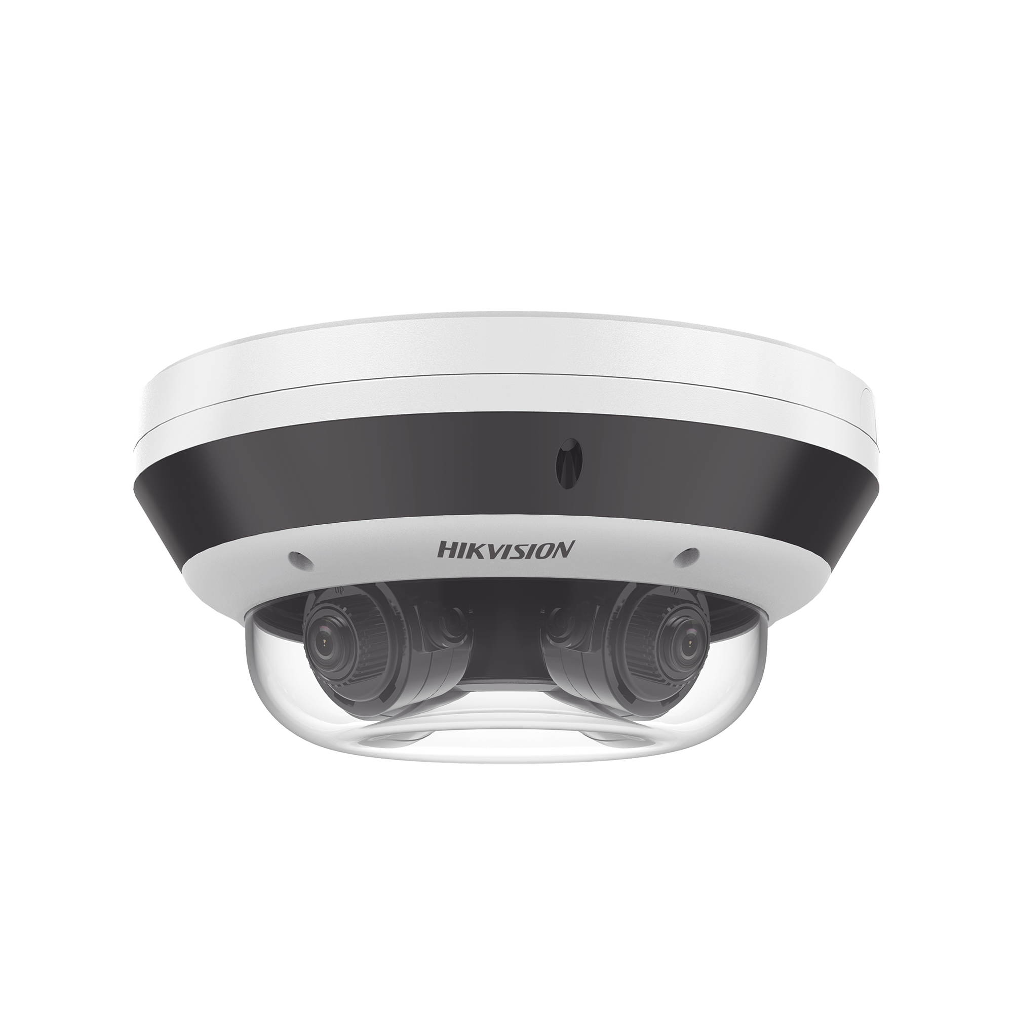 HIKVISION DS-2CD6D44G1-IZS PanoVu Series, Vista Panorámica 360º, 4 Lentes Mot. 2.8 a 8 mm (4 Megapixel por Lente), 16 Megapixel en Total, WDR 120 dB, DARKFIGHTER, Exterior IP67, IK10, PoE+, 30 mts IR, Micro SD