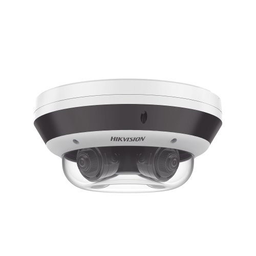 HIKVISION DS-2CD6D44G1H-IZS PanoVu Series, Vista Panorámica 360º, 4 Lentes Mot. 2.8 a 12 mm (4 Megapixel por Lente), 16 Megapixel en Total, WDR 120 dB, DARKFIGHTER, Exterior IP67, IK10, PoE+, 30 mts IR, Micro SD