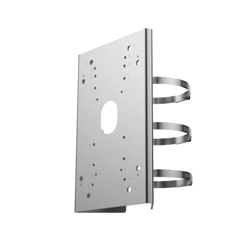 HIKVISION DS-4630ZJ-GSAC Adaptador de Poste para Montaje de Domos PTZ con Polímero Anticorrosión