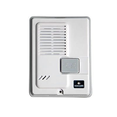 KOCOM DS-4M Frente de Calle de Plástico para uso con el Sistema Intercomunicador KIP611PG