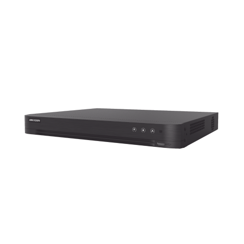 HIKVISION DS-7232HGHI-M2 DVR 32 Canales TurboHD + 2 Canales IP, 2 Megapixel (1080p) Lite, Acusense (Evita Falsas Alarmas), Audio por Coaxitron, H.265+, Salida de Video en Full HD
