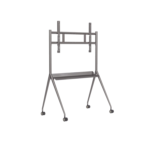 HIKVISION DS-D5ABKY2-S Montaje de Piso Móvil para Pantallas de 55″ hasta 75″, Compatible con VESA, Incluye Soporte para la Pantalla