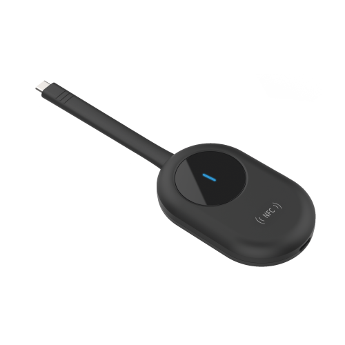 HIKVISION DS-D5SC3B-B Dongle (Adaptador) de Proyección Inalambrica Para Pantallas Interactivas HIKVISION Serie DS-D5CxxRB/B, Compatible con Windows y Mac, Conector Tipo C (Incluye Adaptador USB-A – USB-C)