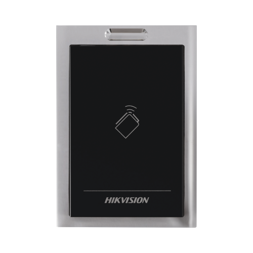 HIKVISION DS-K1101M Lector de Tarjetas MIFARE, Conexión Wiegand y RS-485, Estético y Fácil de Utilizar, Indicador LED