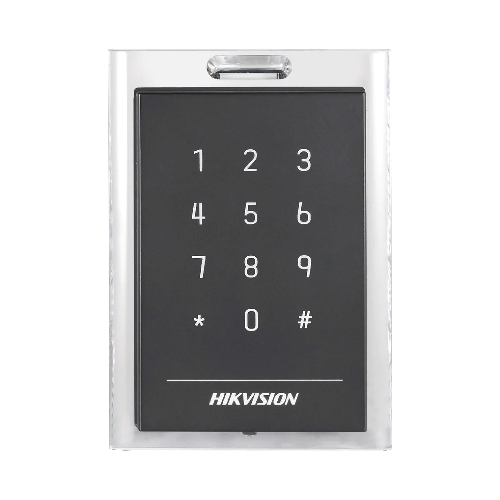 HIKVISION DS-K1101MK Lector de Tarjetas MIFARE y Contraseñas, Conexión Wiegand y RS-485, Estético y Fácil de Utilizar, Indicador LED