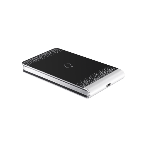 HIKVISION DS-K1F100-D8E Enrolador USB de Tarjetas para iVMS-4200, Facilita el Alta de Tarjetas al Software, Soporta Tarjetas MIFARE y Proximidad EM, Conexión USB