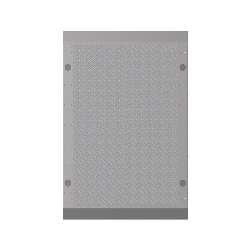 HIKVISION DS-K3B961TX-BASE900-S Base PRINCIPAL para Torniquetes de la Serie DSK3B961, 1 Carril de 90 cms