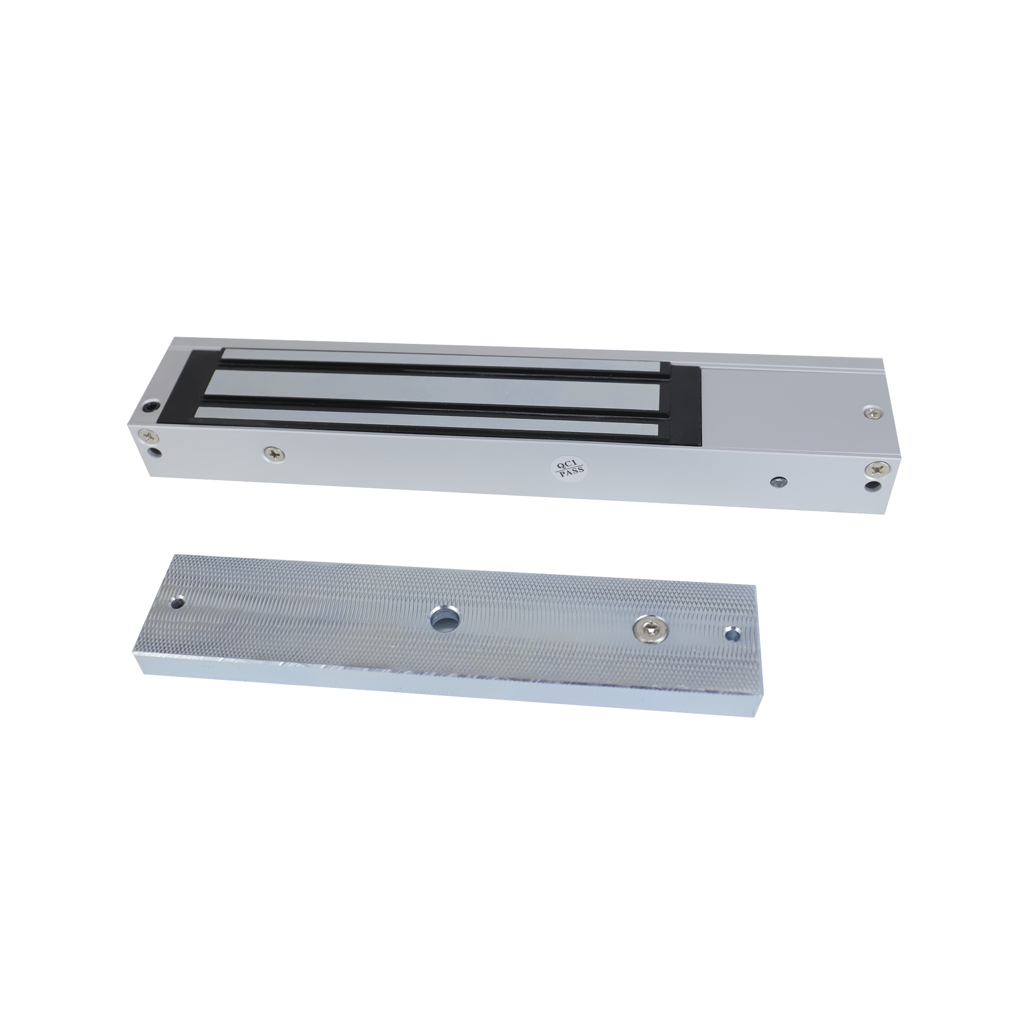 HIKVISION DS-K4H255S Chapa Magnética de 600 Lbs (272 Kg), Montaje en Puerta Normal, Certificado CE, Uso en Interior, Magnetismo Anti-residual