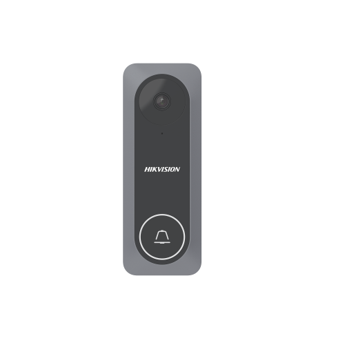 HIKVISION DS-KB2412T-IM Frente de Calle Adicional para Videoportero TurboHD, 4 Hilos, Resolución 1 Megapixel, Visión Nocturna 3 Metros, 130 Grados de Visión, Exterior, Policarbonato, Compatible con DS-KIS212, DS-KH2230T