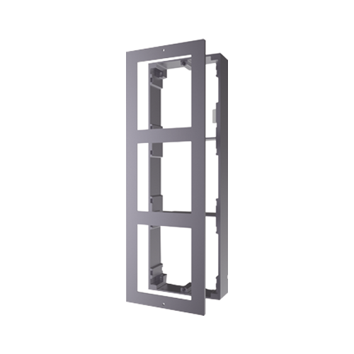 HIKVISION DS-KD-ACW3 Base de 3 Espacios para Videoportero IP Hikvision, Instalación en SUPERFICIE