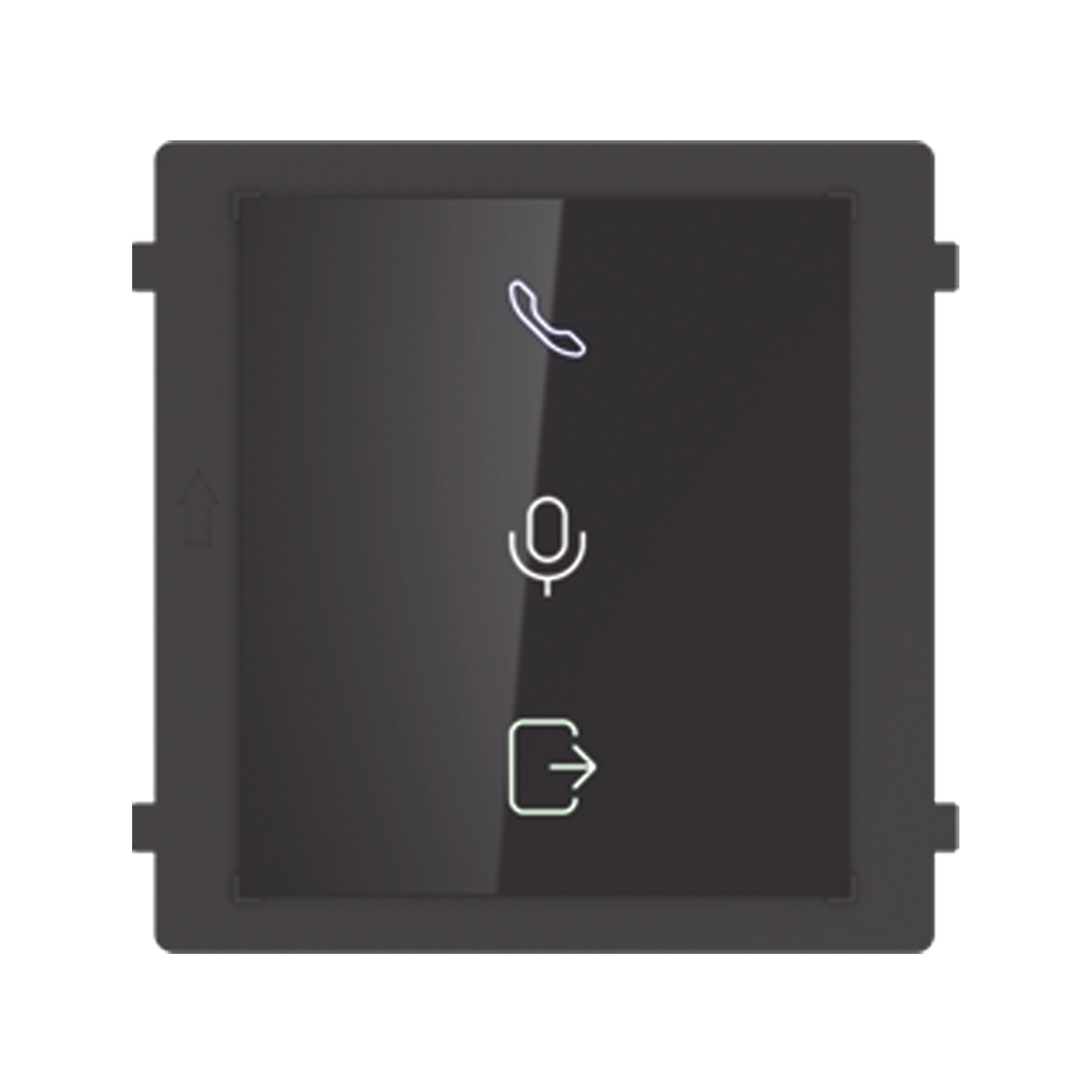 HIKVISION DS-KD-IN Modulo para Indicar Recepción de Llamada, Apertura de Puerta o Audio Bidireccional en Videoportero IP Modular