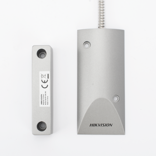 HIKVISION DS-PD1-MC-RS Contacto Magnético de Uso Rudo, Uso en Cortinas o Puertas de Emergencia de Metal o Madera, Interior