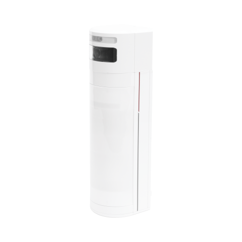 HIKVISION DS-PDTT15AM-LM-CAMK (AX PRO) CÁMARA + PIR Dual-Tech Exterior IP65, Rango de Detección 15 mts, Ángulo de Cobertura Ajustable de 90° a 180°, Inmunidad a Mascotas 40 Kg