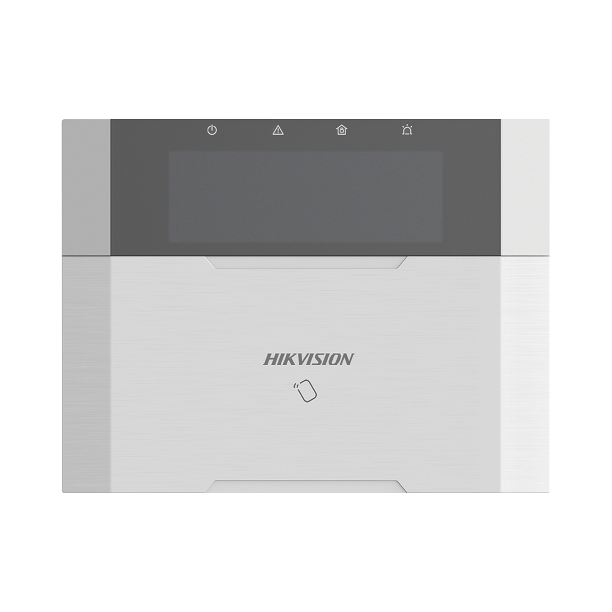 HIKVISION DS-PK1-LRT-HWB (AX HYBRID PRO) Teclado Compatible con el Panel Hybrid Pro Hikvision DS-PHA64-LP y DS-PHA64-LP(B), Pantalla LCD, 2 zonas cableadas, 1 salida de alarma, 64 Llaveros