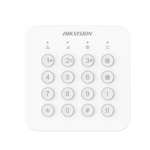 HIKVISION DS-PK201B-WB (AX HOME) Teclado Inalámbrico para Armado y Desarmado