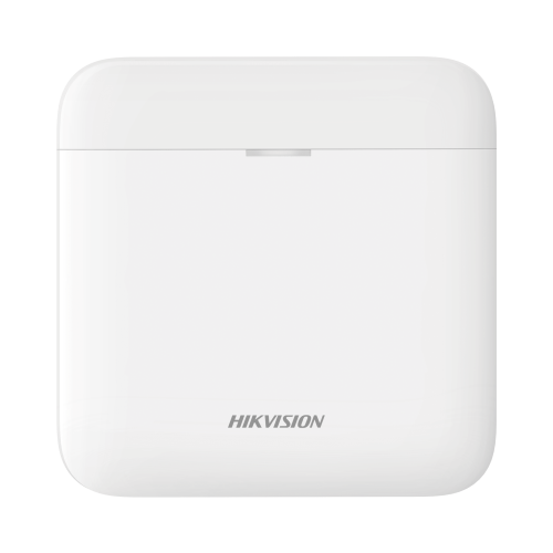 HIKVISION DS-PWA48-E-WB (AX PRO) Panel de Alarma Inalámbrico de Hikvision, Soporta 48 Zonas, Wi-Fi y Ethernet, Incluye Batería de respaldo, Compatible con los Accesorios AX PRO