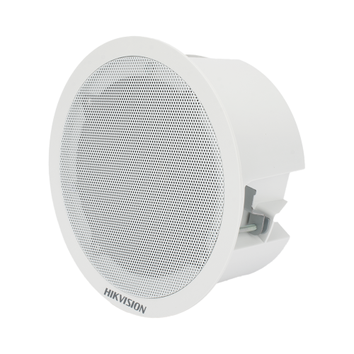HIKVISION DS-QAZ0203G1-S Altavoz Secundario para Montaje en Plafón, 3 Watts, 8 Ohms, Compatible con Altavoz IP HIKVISION, Uso en Interior