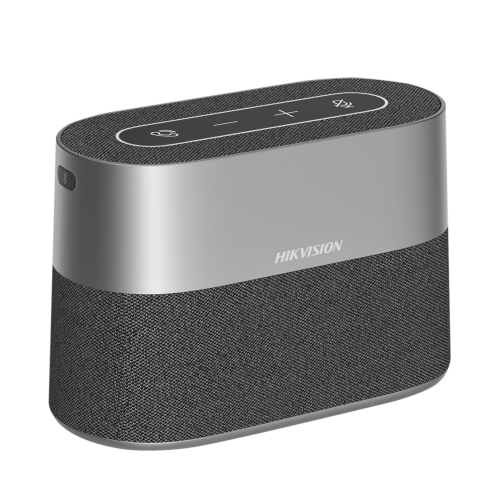 HIKVISION DS-UAC-S1 Micrófono y Bocina Inalámbrica, Omnidireccional, DNR, Bluetooth, Ideal para Videoconferencias, USB-C, Compatible con Zoom – Webex – Skype – Youtube – Etc..