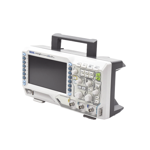 SYSCOM DS1202Z-E Osciloscopio Digital RIGOL de 2 Canales Análogos, 200 MHz de Ancho de Banda Análoga, Vel. de Muestreo-Tiempo Real de 1 GS/s, Base de Tiempo (min.) de 2 ns/div.