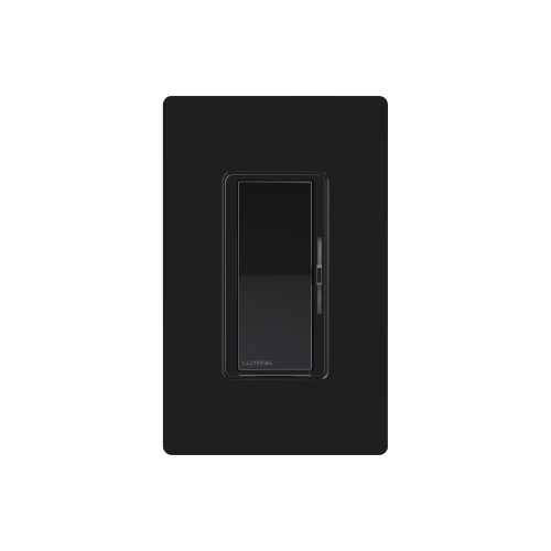 LUTRON CASETA WIRELESS DVRF6LBL (Caseta Wireless) Atenuador de pared. Aumenta/Disminuye Intensidad de Iluminación. No requiere cable neutro. 150W LED, 600W INC/HAL