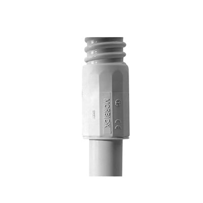 GEWISS DX-43-425 Conector (Racor) de tubería rígida a tubería flexible , PVC Auto-Extinguible, 25 mm, IP65