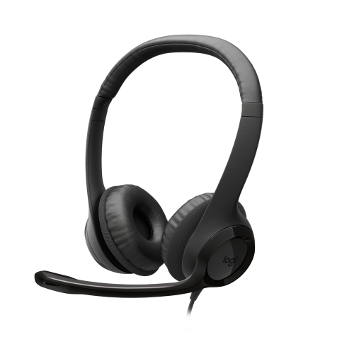 Diadema Alámbrica Logitech H390 Negra