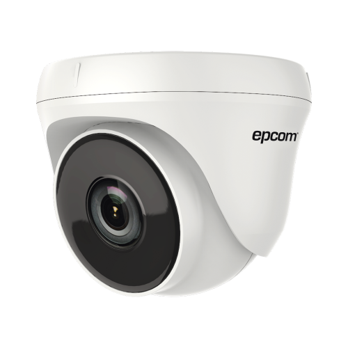 EPCOM PROFESSIONAL E50-TURBOG3-P Turret TURBOHD 5 Megapíxel, 85° de Visión, Lente 2.8 mm, Interior, IR EXIR 20 mts, TVI-AHD-CVI-CVBS, Policarbonato