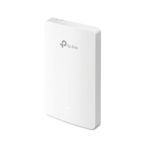 TP-LINK EAP235-WALL Punto de acceso Omada, Doble Banda AC1200 MU-MIMO, Diseño para Pared con 3 Puertos Adicionales, Configuruación por Controlador o Stand-Alone, Alimentación PoE af/at