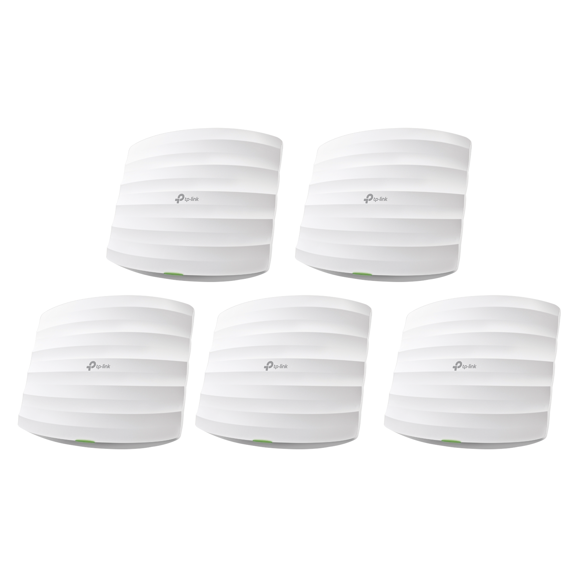TP-LINK EAP245-KIT-5 Kit de 5 Puntos de Accesso Omada doble banda 802.11ac, MU-MIMO, PoE af y PoE Pasivo, soporta hasta 100 clientes, hasta 1350 Mbps.