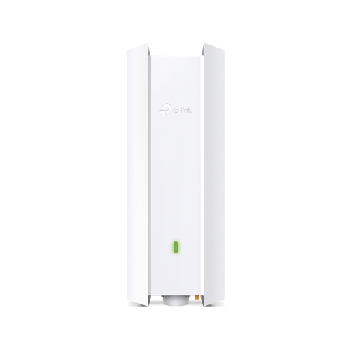 TP-LINK EAP650-OUTDOOR Punto de Acceso Omada Exterior-Interior, Wi-Fi 6 AX3000 MU-MIMO 2×2, Mesh Omada, Alta Densidad de Usuarios, Configuración por Controlador o Stand-Alone, Para Montaje en Mástil/ Pared, Alimentación PoE+