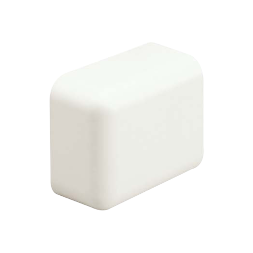 PANDUIT ECF10IW-X Tapa Final, para uso con canaleta LD10, material ABS, Color Blanco Mate