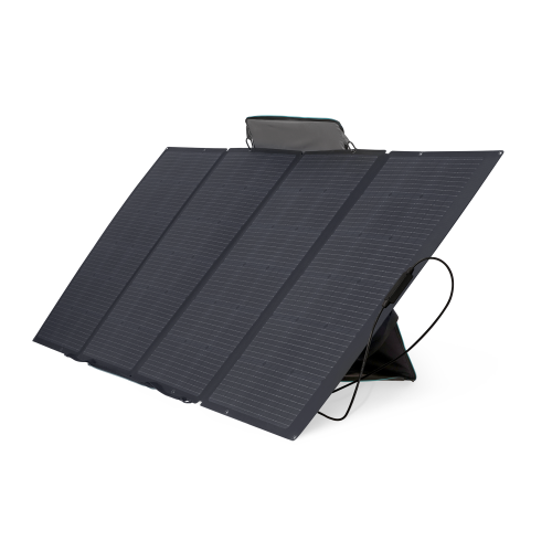 ECOFLOW EF-FLEX-M400 Módulo Solar Portátil y Flexible de 400W Recomendado para Estaciones Portátiles EFD330, EFD350 ó EFD500, Ajuste de Ángulo, Carga Eficiente, Incluye Cable XT60 a MC4