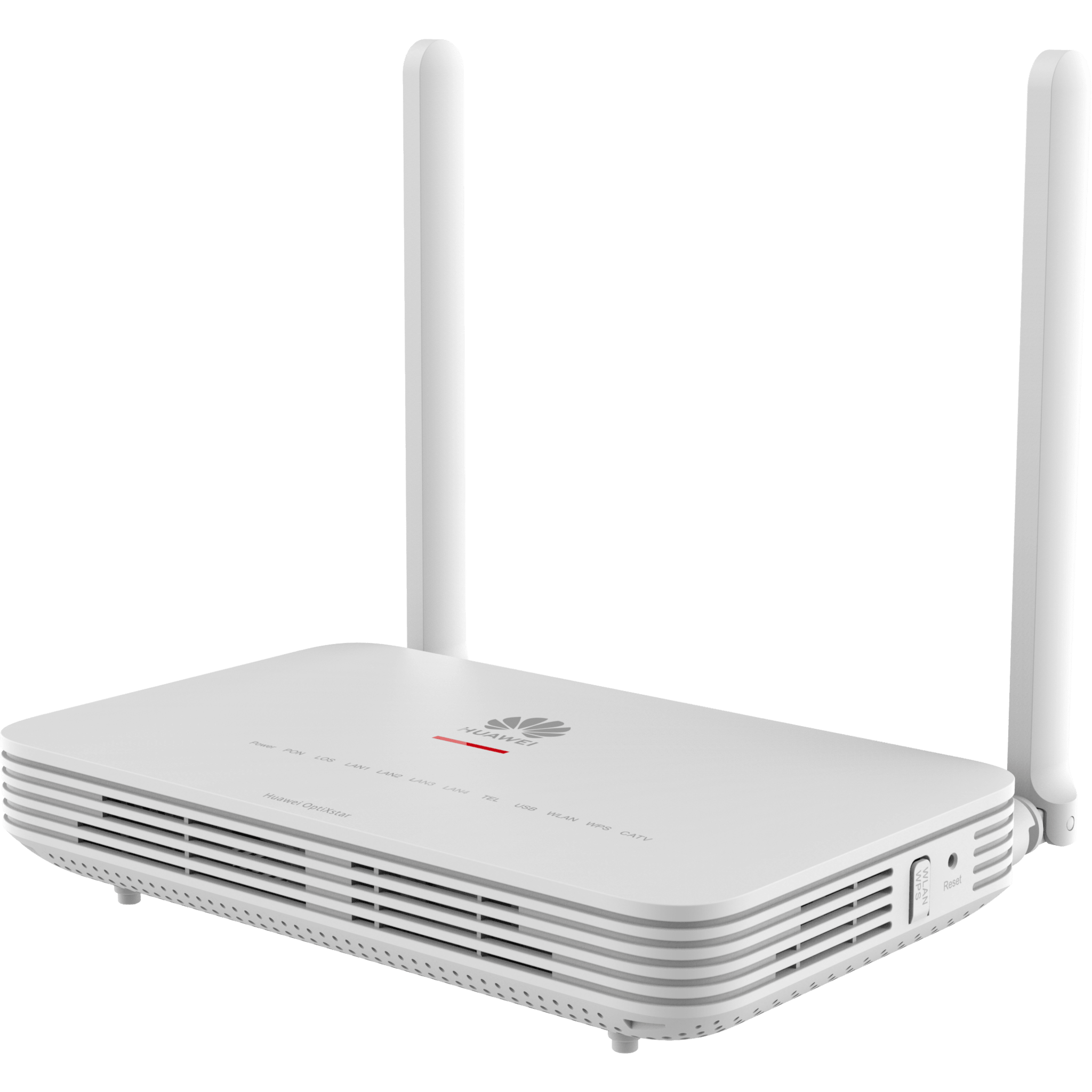 HUAWEI EG8147X6-10 ONT GPON OptiXstar WiFi6 con 4 puertos GE + 1 POTS + 1 CATV, conector SC/APC