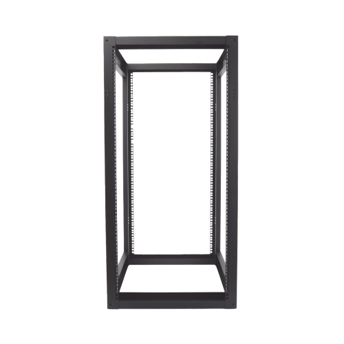 LINKEDPRO BY EPCOM EI-QR-3224-R2 Rack Estándar 19″ de 4 Postes, Acero, 24 Unidades, Profundidad Ajustable.