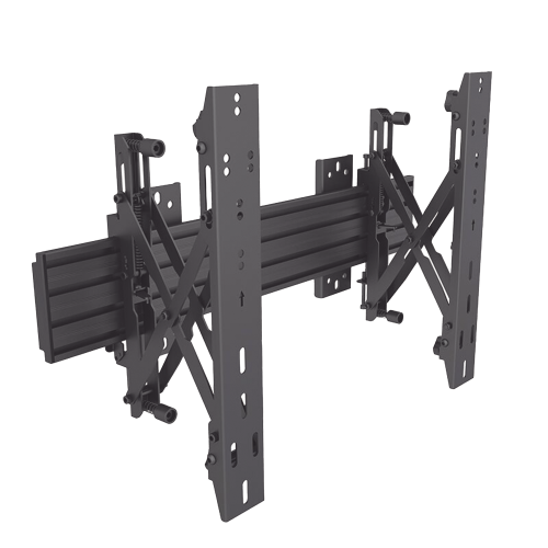 EPCOM INDUSTRIAL EMLCW1UP40048 Montaje de Pared Push in – Pop out para Videowall| VESA 400| Para pantallas de 37 a 65 in | Capacidad Maxima de Carga 30 Kg