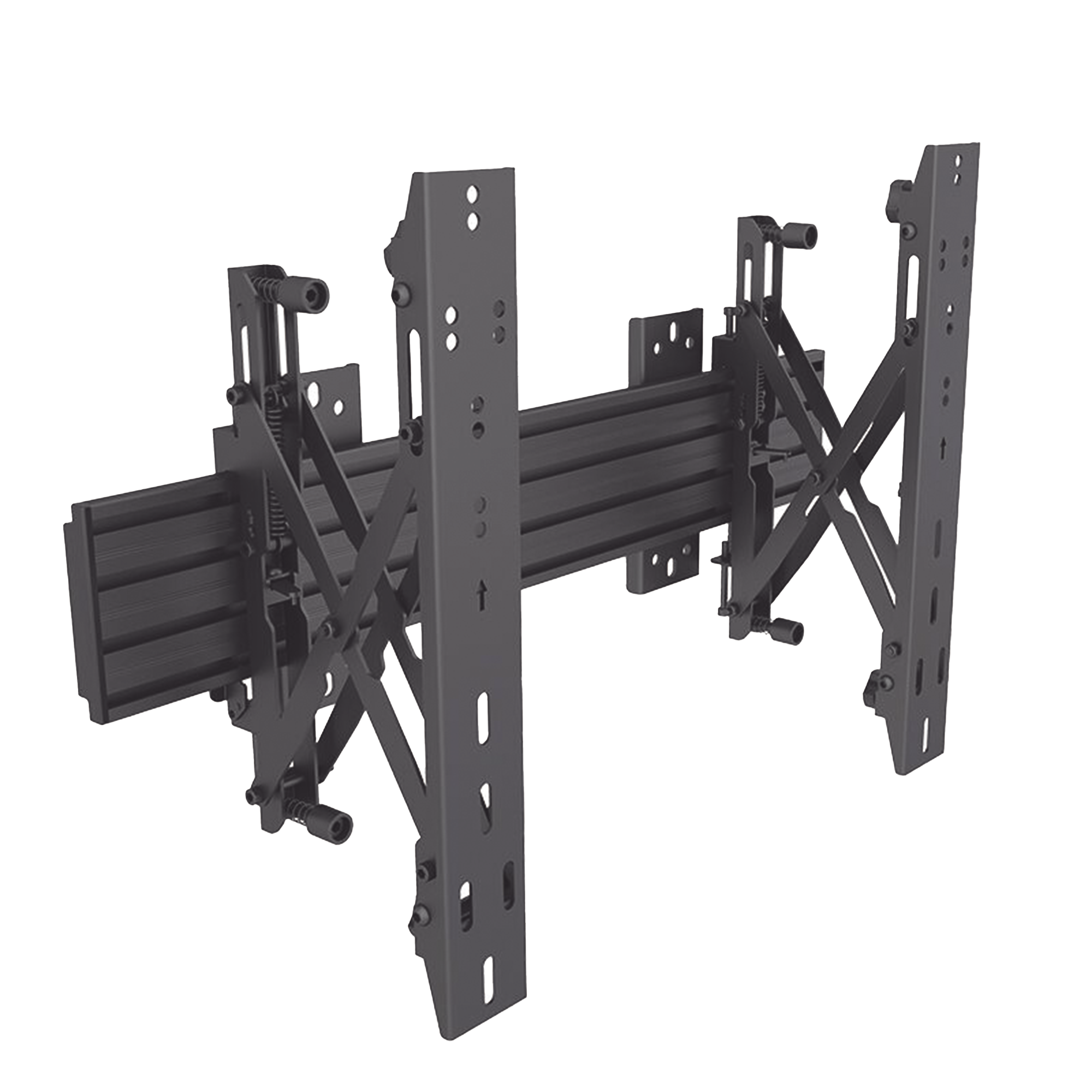 EPCOM INDUSTRIAL EMLCW1UP40068 Montaje de Pared Push in – Pop out para Videowall| VESA 600 x 400| Para Pantallas de 37″ a 75″ | Capacidad Maxima de Carga 30 Kg